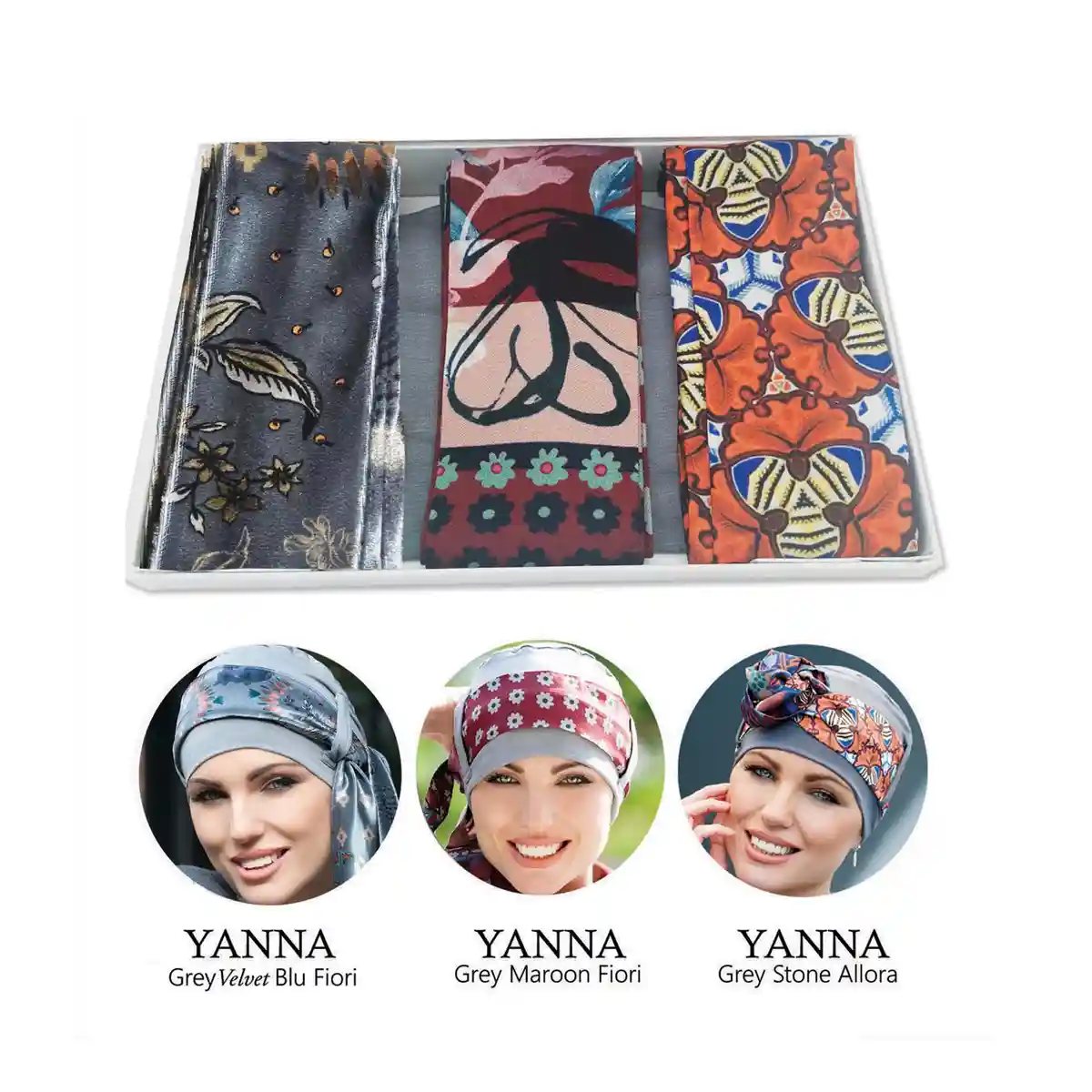 Gift Box Donya: 1 Cap+ 3 Scarves