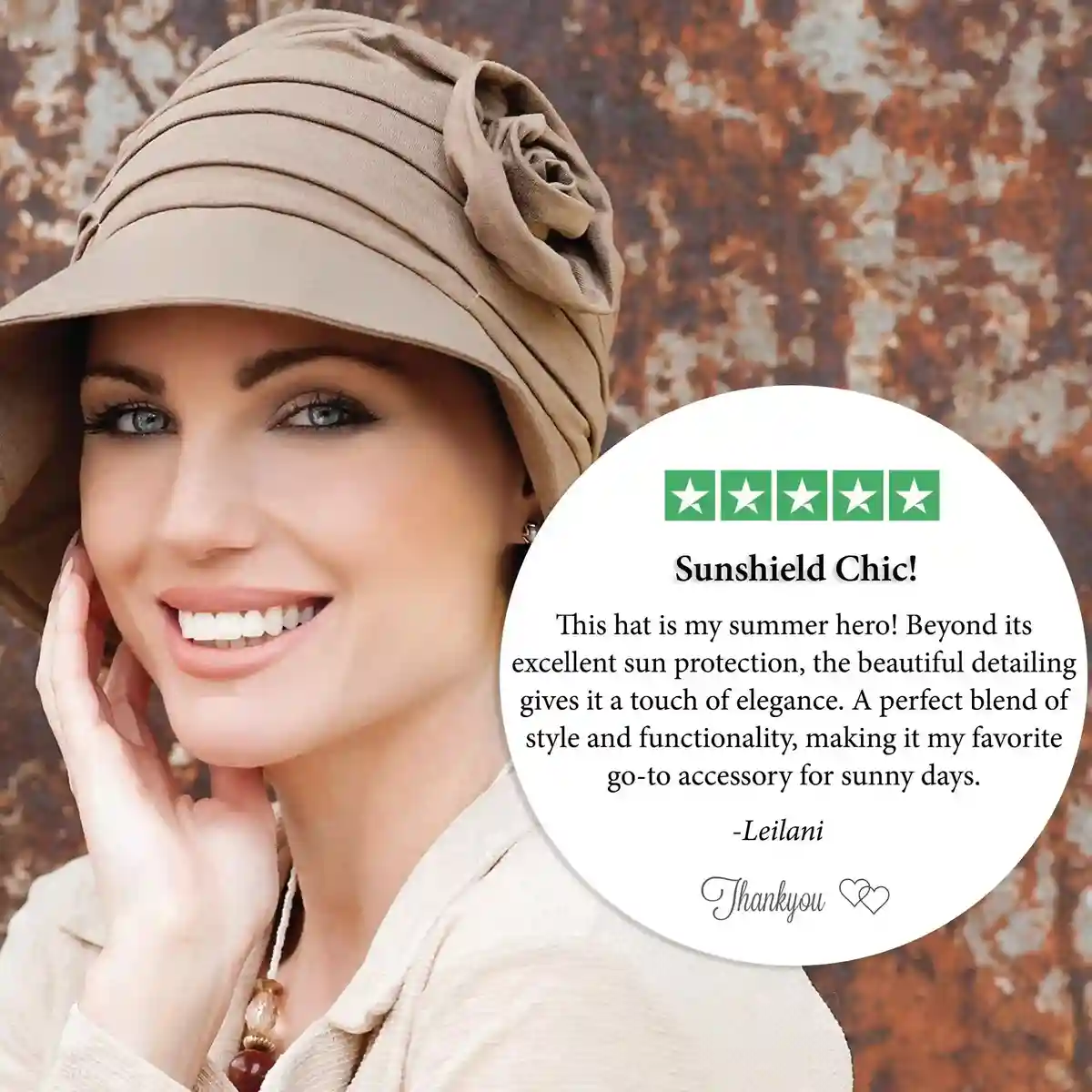 Rosabella Sun Hat with UPF 50+ Sun Protection view 7
