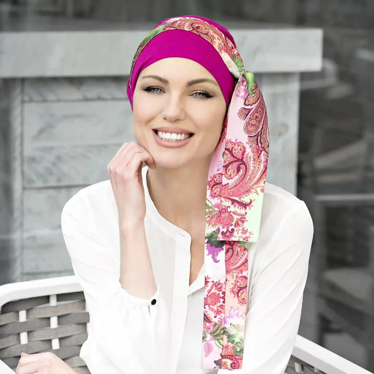 Yanna Purple Royal Fuchsia